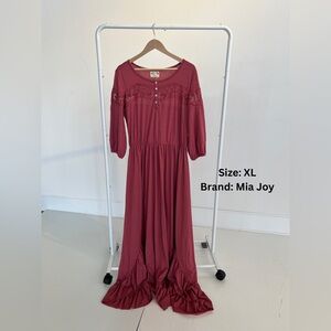 Women’s red dress